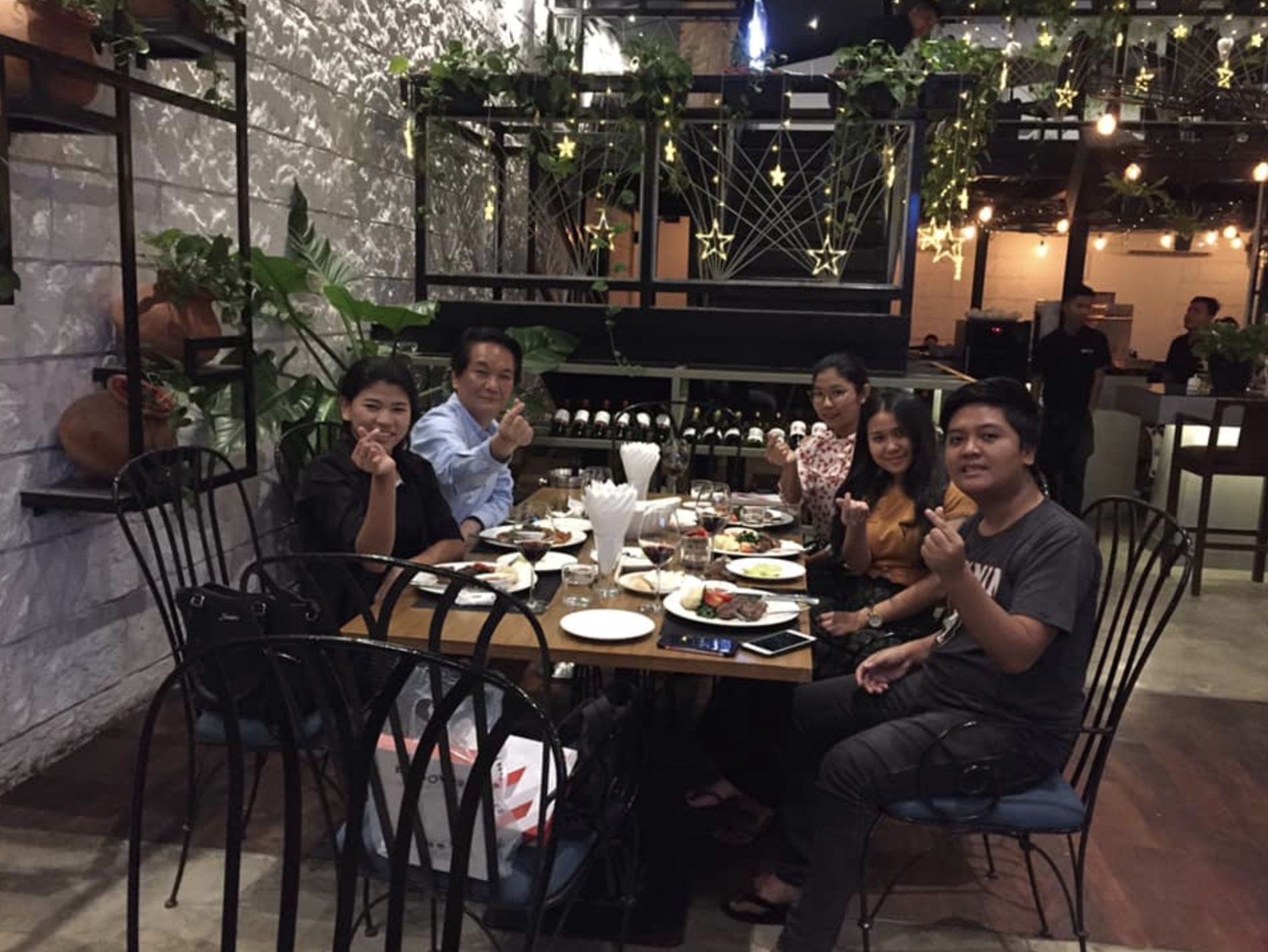 Mileage Communications Myanmar Team Gathers for Year-End Dinner